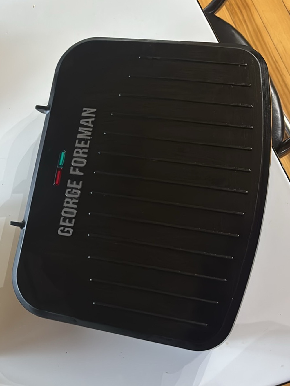 George Foreman Black Indoor Electric Grill - Nonstick Griddle